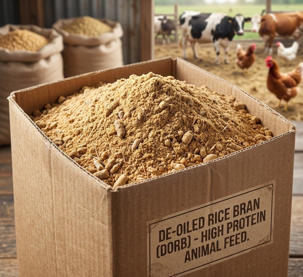 De-Oiled Rice Bran